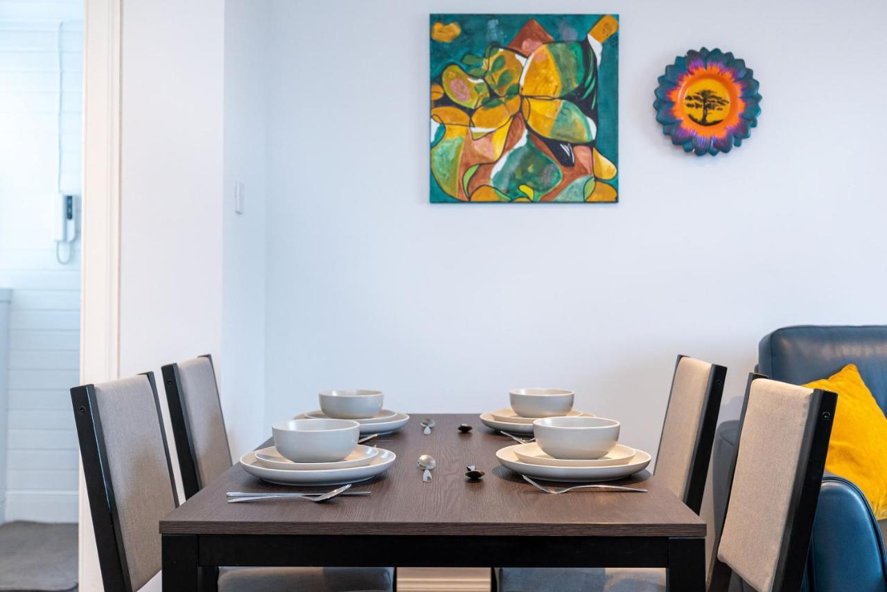 Lovely 3-Bedroom Flat With Free Parking Bridge of Allan Exterior foto